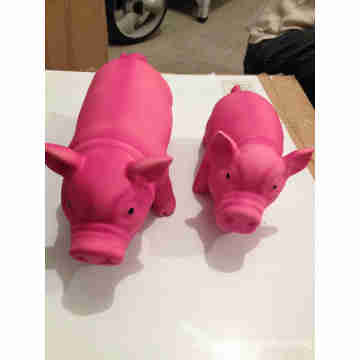 Dog Pet Latex Rubber Pig Pet Toy